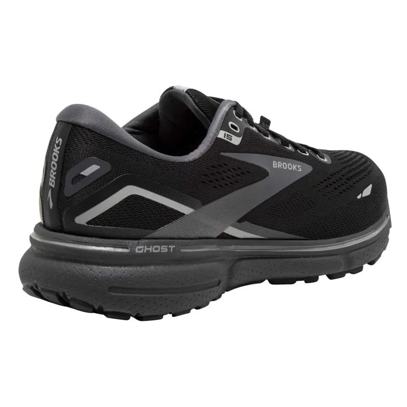 Brooks Women's Ghost 15 GTX Running Shoes Black/Blackened Pearl/Alloy-3